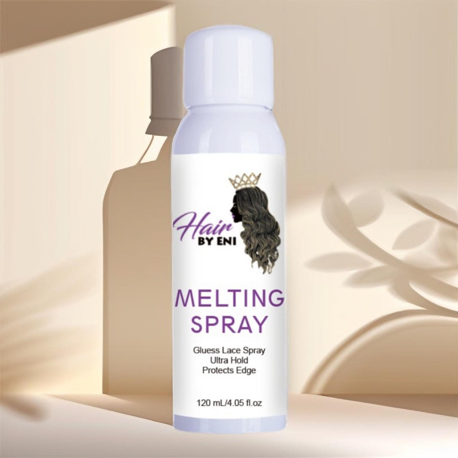 Lace melting spray